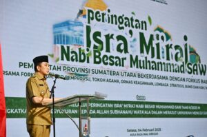 Pj Gubsu Fatoni Ajak ASN Pemprovsu Kuatkan Rasa Syukur dan Amal Baik