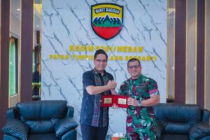 Rico Waas Perkuat Sinergitas dengan Dandim 0201/Medan