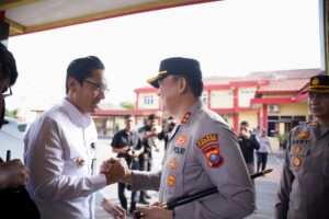 Silaturahmi Rico Waas dengan Kapolres Pelabuhan Belawan Bahas Keamanan Dukung Pembangunan dan Investasi