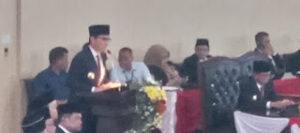 Rico Waas Pidato Perdana di Rapat Paripurna DPRD Medan