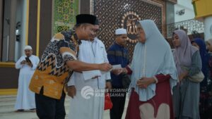 BKM Agung H Achmad Bakrie Kisaran Salurkan Bantuan kepada Puluhan Anak Yatim dan Kaum Dhuafa