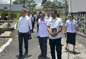 Wabup Karo Tinjau Sub Terminal Agribisnis Tongging