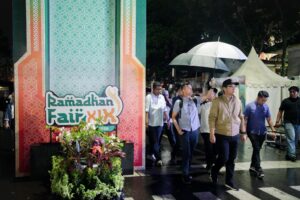 Rico Waas Tinjau Persiapan Ramadan Fair 2025