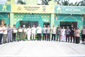Bupati dan Wabup Asahan Cek Pospam-Posyan Lebaran 2025