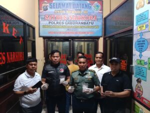 Kurir Narkoba Asal Labusel Ditangkap di Rantauprapat