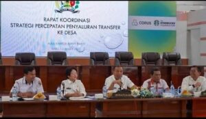 Bupati Karo Rakor Strategi Percepatan Penyaluran Transfer ke Desa