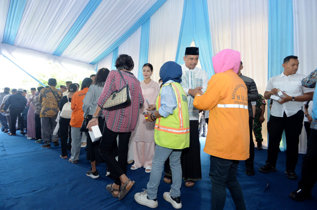 Pererat Silaturahmi, Gubsu Bobby Nasution Gelar Open House Idulfitri 