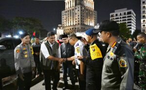 Bobby Nasution Bersama Forkopimda Patroli Pantau Malam Takbiran