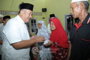 Hari Kedua Safari Ramadhan, Bupati Asahan Kunjungi Masjid Al-Iradah Desa Pulau Bandring