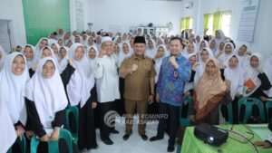 Wabup Asahan Hadiri Edukasi Keuangan Syariah di Pesantren Bina Ulama Kisaran