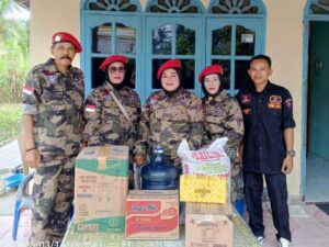 DPC Grib Jaya Asahan dan PAC Air Joman Bantu Korban Kebakaran