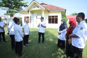 Wabup Asahan Tinjau Lokasi Rencana Pembangunan Balai Latihan Kerja