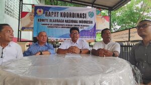 KONI Labuhanbatu Rakor dan Halalbihalal dengan Cabang-cabang Olahraga