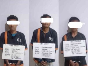 Satreskrim Polres Labuhanbatu Tangkap Dua Pencuri Kereta dan Penadah