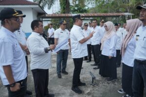 Pimpin Apel di Kecamatan Kota Kisaran Barat, Wabup Asahan Minta Jajaran Disiplin Tugas