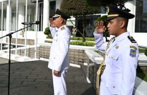 Wagubsu Pimpin Upacara Peringatan Hari Otda Ke-29