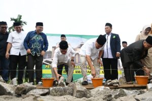 Wagubsu Surya Resmikan Pembangunan Masjid Taqwa Indrapura