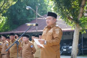 Pimpin Apel Pasca Libur Lebaran, Wabup Labuhanbatu: Mari Hilangkan Sekat yang Merintangi Pembangunan