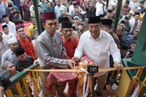 Resmikan Replika Rumah Tuan Syekh Silau, Bupati Asahan Harap Generasi Muda Ingat Sejarah
