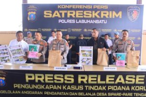 Korupsi Rp740 Juta, Mantan Kades Siparepare Tengah Labura Ditangkap