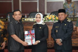 Bupati Labuhanbatu Sampaikan LKPj TA 2024 ke DPRD, Serapan Anggaran 82,21%