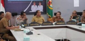Forkopimda Karo Rakor Pengendalian Inflasi dan Sosialisasi Sekolah Unggul Garuda
