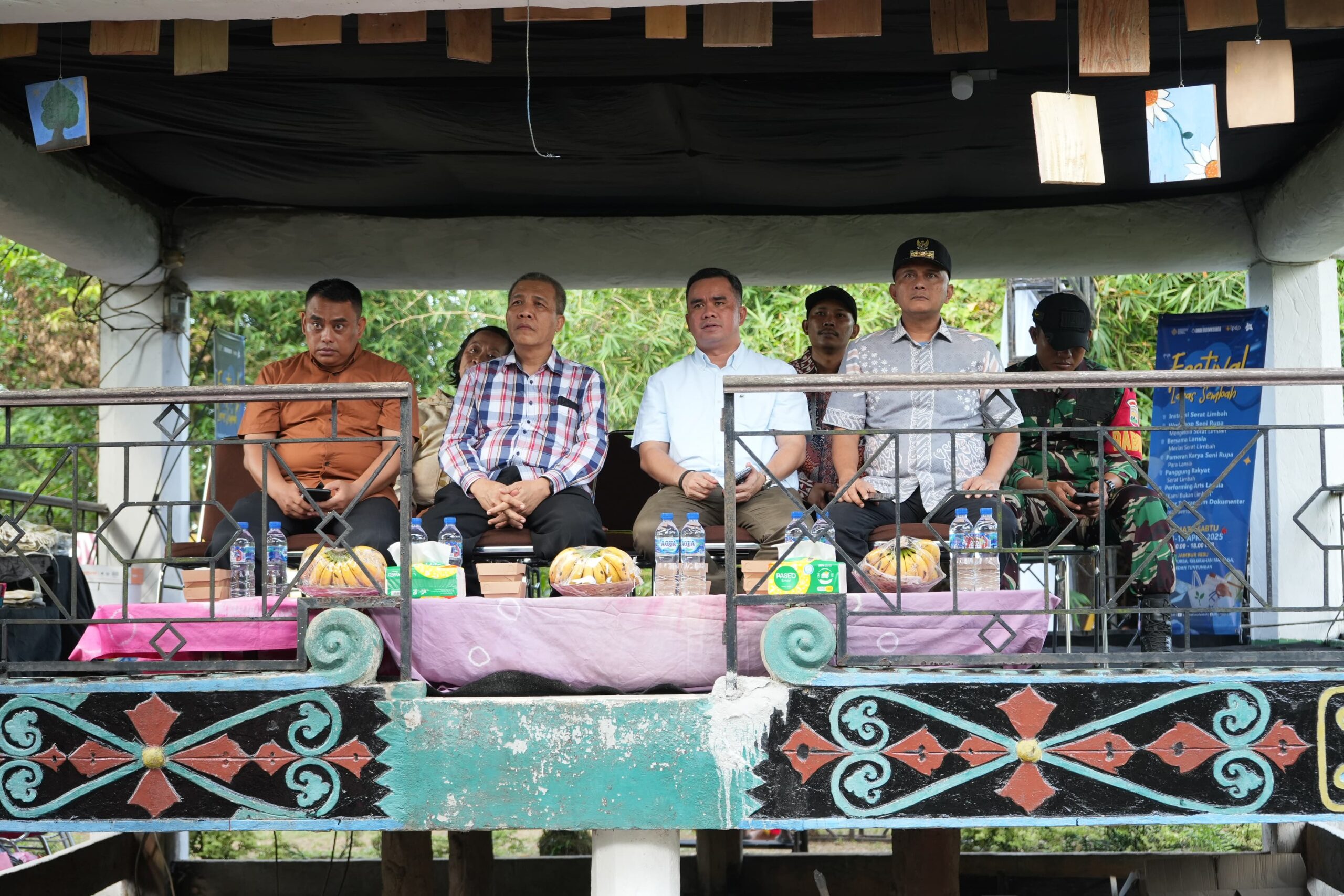 Kepala Dinas Pariwisata Kota Medan M. Odi Anggia Batubara menyampaikan apresiasi itu saat membuka acara Festival Laras Sembah yang berlangsung di Jambur Ribu, jalan Kapiten Purba, Kec. Medan Tuntungan, Jumat (18/04/2025). (Foto. Asarpua.com/dikdan)