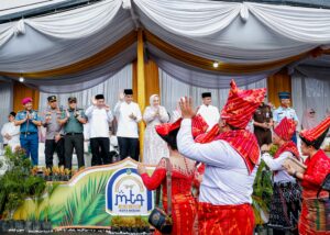 Ribuan Peserta Ikuti Pawai Ta’aruf Meriahkan Pembukaan MTQ ke- 58 Kota Medan