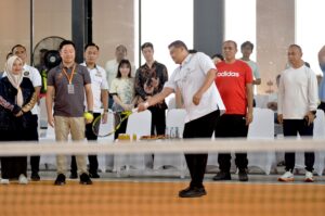 Buka Kejurnas Tenis Lapangan Tidar Sumut, Bobby Nasution Tekankan Pentingnya Peran Anak Muda