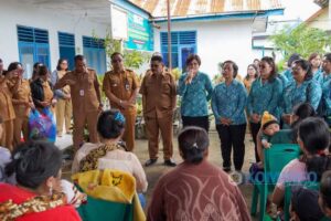 Peringatan PID 2025, Ketua TP PKK Karo Kunjungi Posyandu di Desa Suka Pilihen