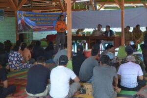Pemkab Karo Sosialisasikan Mitigasi Bencana ke Masyarakat Desa Perteguhan