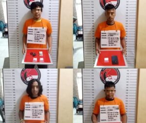 Timsus Anti Narkoba Polres Labuhanbatu Tangkap Empat Pengedar Sabu di Labura