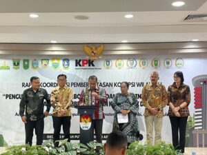 Rakor dengan KPK, Bupati Karo Tegaskan Komitmen Berantas Korupsi