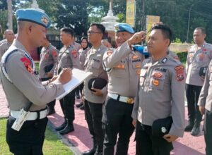 Sipropam Polres Labuhanbatu Gaktibplin, Dorong Disiplin dan Kerapian Personel