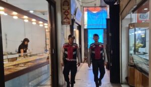 Tim Samapta Polres Labuhanbatu Patroli R4, Sasar Pasar dan Keramaian Kota