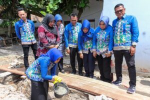 Bupati Labuhanbatu Letakkan Batu Pertama Pembangunan Musholla di SDN 1 Ransel