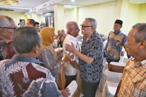 Wagubsu Berkisah Sebagai ‘Anak Kebon’ di Hadapan Pensiunan PTPN IV Pabatu