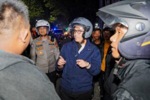 Rico Waas Patroli Malam Bersama Polrestabes Medan, Pastikan Kondisi Keamanan Kota Medan 