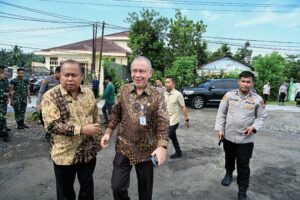 Forkopimda Sumut Groundbreaking Gudang Ketahanan Pangan Polri dan Panen Raya Jagung Serentak Kuartal II 2025