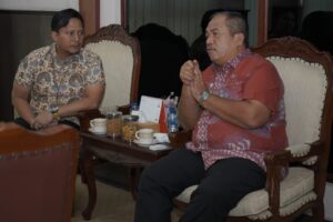 Bupati Terima Kunjungan Pimpinan Bulog Asahan