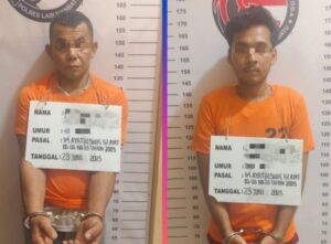 Timsus Polres Labuhanbatu Tangkap Dua Pengedar Narkoba di Kebun Marsel