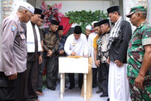 Bupati Asahan Resmikan Masjid Al-Ikhlas Desa Air Joman Baru
