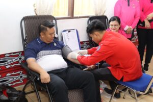 Sambut Hari Bhayangkara Ke-79, Polres Labuhanbatu Gelar Donor Darah