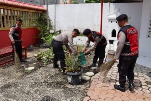 Sambut HUT Ke-79 Bhayangkara, Polres Labuhanbatu Bakti Sosial ke Sejumlah Rumah Ibadah