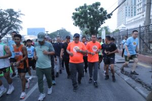 Bupati dan Wabup Asahan Ikuti Bukit Barisan Fun Run 5K