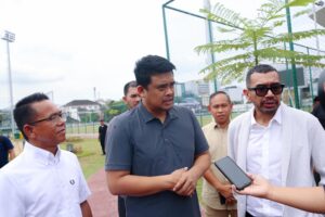 Tinjau Kebun Bunga Bersama Gubsu Bobby dan Arya Sinulingga, Zakiyuddin Harahap: Kita Gelorakan Semangat Berolahraga