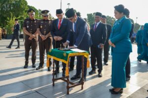 HUT ke-435 Medan, Rico Waas Pimpin Ziarah ke Taman Makam Pahlawan Bukit Barisan