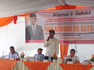 Eko Afrianta Sitepu Pastikan Masyarakat Medan Dapat Layanan Kesehatan Tanpa BPJS