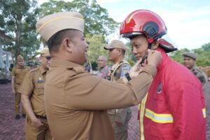 Pimpin Apel Gabungan, Wabup Asahan Minta Satpol PP Tegakkan Perda