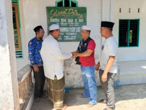 Polsek Panai Hilir Salurkan Bantuan Renovasi Persulukan Naqsabandiyah Seisakat